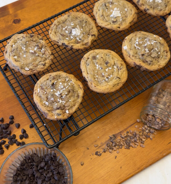 Toffee Chocolate Chip Cookies